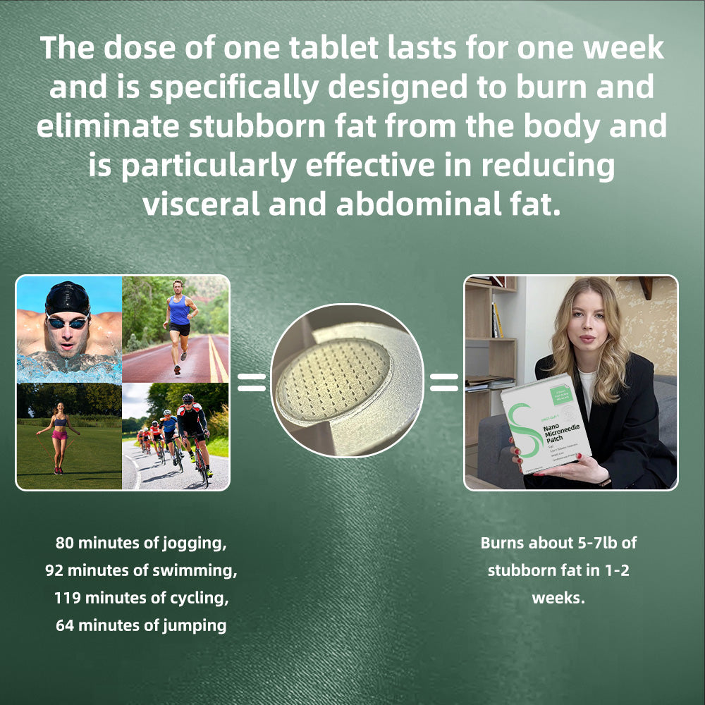 Laboratory-Grade Nano-Microneedle Patches for Wellness and Fat Burning Developed at Stanford University 💚Oyikey® GLP-1 SMGT-GLP-1 Nano Microneedle Patch