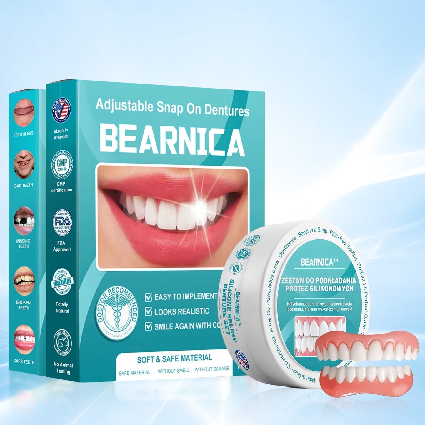 💎Bearnica™ 𝐒𝐢𝐥𝐢𝐜𝐨𝐧𝐞 𝐑𝐞𝐥𝐢𝐧𝐞 𝐃𝐞𝐧𝐭𝐮𝐫𝐞 𝐒𝐞𝐭 (⏰𝐋𝐢𝐦𝐢𝐭𝐞𝐝 𝐭𝐢𝐦𝐞 𝐝𝐢𝐬𝐜𝐨𝐮𝐧𝐭 𝐋𝐚𝐬𝐭 𝟑𝟎 𝐦𝐢𝐧𝐮𝐭𝐞𝐬⏰)