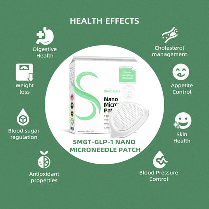 Laboratory-Grade Nano-Microneedle Patches for Wellness and Fat Burning Developed at Stanford University 💚Oyikey® GLP-1 SMGT-GLP-1 Nano Microneedle Patch